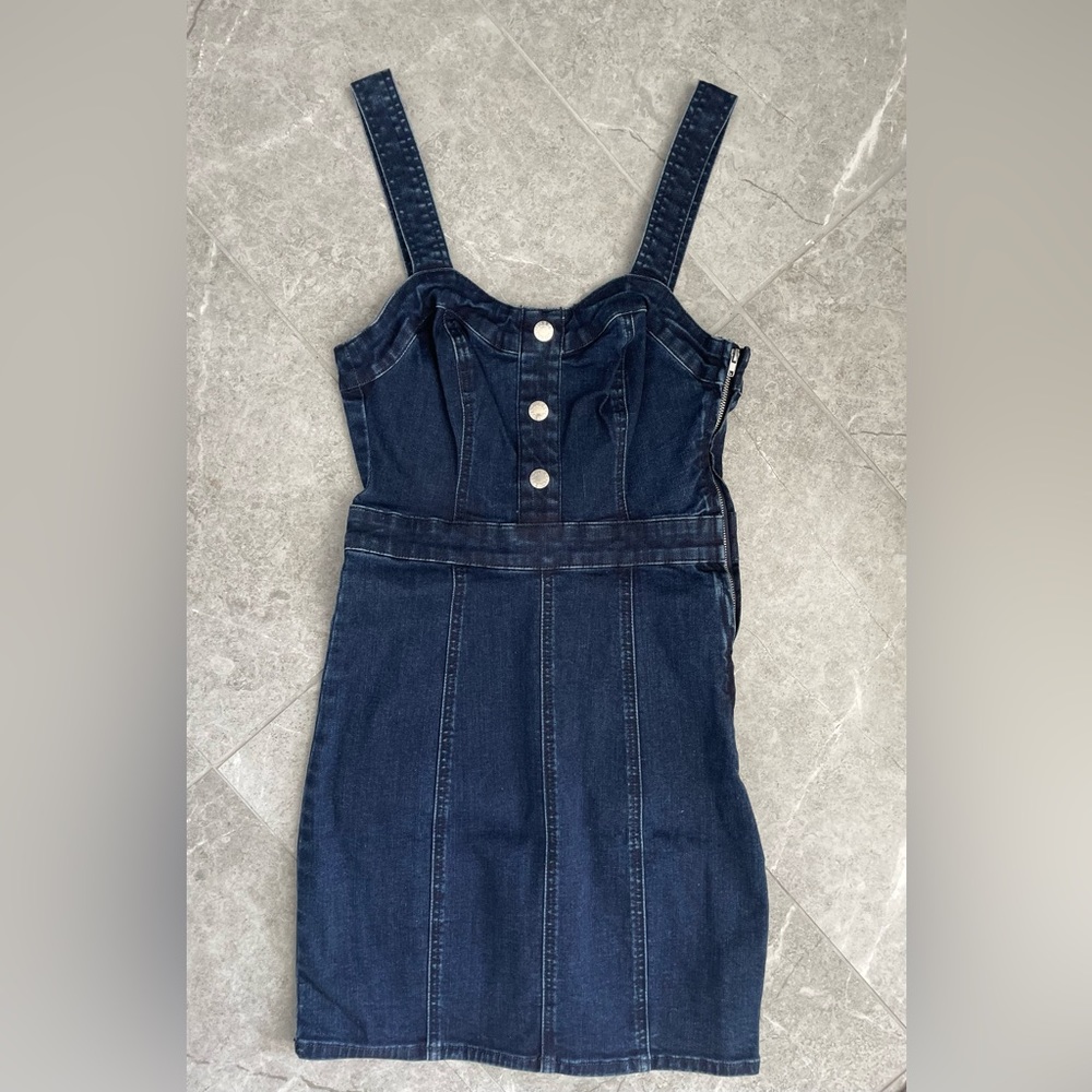 Guess Sleeveless Jean Dress